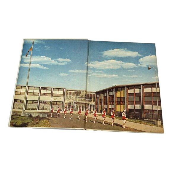 Yearbook Lindsay Place High School Tartan Tie Pointe Claire Quebec 1965 Book - Picture 3 of 7